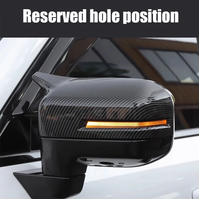 for haval dargo 2022 2023 2024 2025 bull horn rearview mirror protective cover abs material exterior modification part for haval dargo 2022 2023 2024 2025 bull horn rearview mirror protective cover abs material exterior modification part