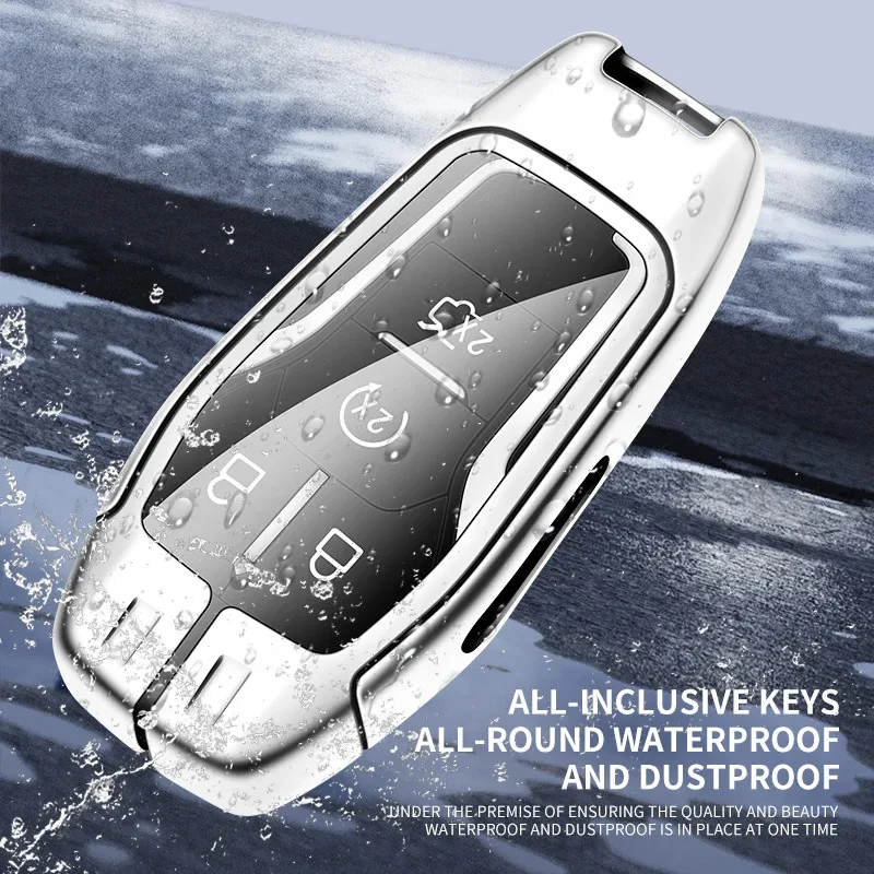 car metal leather remote key case cover ford fusion mondeo mustang f 150 explorer edge 2015 2018 car key protection car metal leather remote key case cover ford fusion mondeo mustang f 150 explorer edge 2015 2018 car key protection