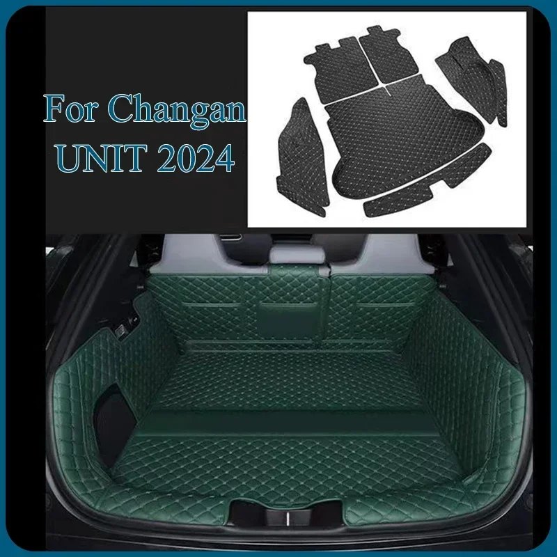 car trunk mat for changan uni t 2025 custom waterproof leather auto interior cargo liner car trunk mat for changan uni t 2025 custom waterproof leather auto interior cargo liner