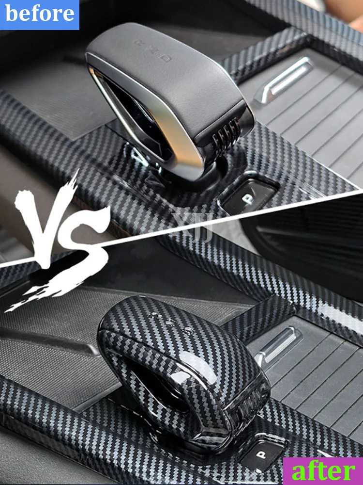 for geely boyue l atlas fx11 2023 2024 2025 carbon fiber car gear shift knob cover gear head replace cap decoration for geely boyue l atlas fx11 2023 2024 2025 carbon fiber car gear shift knob cover gear head replace cap decoration
