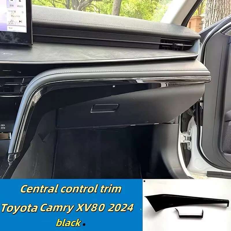 lhd for toyota camry xv80 2024 abs car center control dashboard frame trim strip interior decor stickers lhd for toyota camry xv80 2024 abs car center control dashboard frame trim strip interior decor stickers