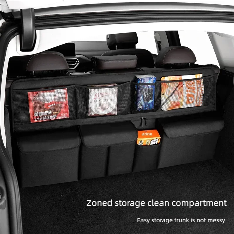 new large capacity car trunk bag mesh solid color backseat storage bag car interior storage bag auto new large capacity car trunk bag mesh solid color backseat storage bag car interior storage bag auto