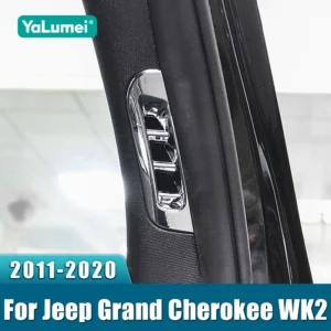 for jeep grand cherokee wk2 2011 2012 2013 2014 2015 2016 2017 2018 2019 2020 car inner a pillar air outlet speaker bezel trims