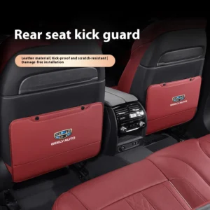 car seat back protection anti kick pad rear seat storage bag for geely geometryc monjaro coolray tugella gx3 atlas emgrand ec7