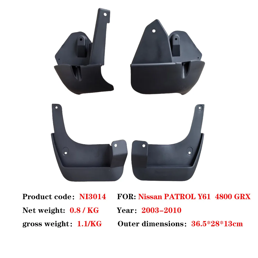 for nissan patrol y61 2003 2011 mud flaps heavy duty splash guards set of 4 rugged mudguards for off road 4x4 suv for nissan patrol y61 2003 2011 mud flaps heavy duty splash guards set of 4 rugged mudguards for off road 4x4 suv