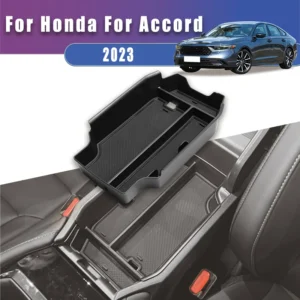 armrest organizer for honda accord 2023 non slip premium abs center console storage tray easy to clean car interior accessories