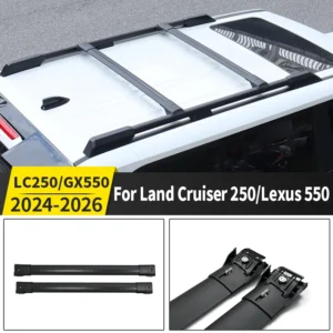 for toyota fj land cruiser prado 250 lc250 2024 2025 2026 lexus 550 gx roof rack cross bars load bearing exterior upgrade parts