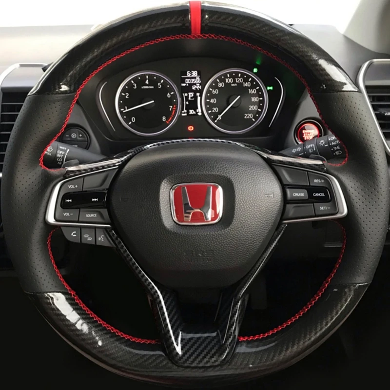 custom car steering wheel braid cover 100% fit for honda accord 10 2018 2019 inspire 2018 2019 insight 2018 2019 car accessories custom car steering wheel braid cover 100% fit for honda accord 10 2018 2019 inspire 2018 2019 insight 2018 2019 car accessories