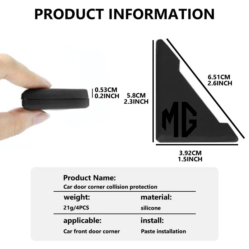 silicone car door corner protector cover edge guard stickers for mg hector tf gt zr 3 5 6 7 hs zs gs rx5 rx8 silicone car door corner protector cover edge guard stickers for mg hector tf gt zr 3 5 6 7 hs zs gs rx5 rx8