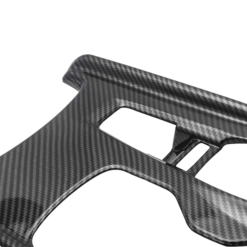 carbon fiber car center console gear shift panel cover frame sticker trim for honda accord 10th gen 2018 2022 (gas version) carbon fiber car center console gear shift panel cover frame sticker trim for honda accord 10th gen 2018 2022 (gas version)