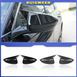 for honda accord 2018 2019 2020 2021 car side mirror frame rear view mirror protective cover exterior accessories carbon fiber