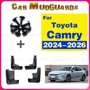 4x mud flaps for toyota camry se xse xv80 2024 2026 9th gen splash guards mudguards flap front rear fender cover dirty protector