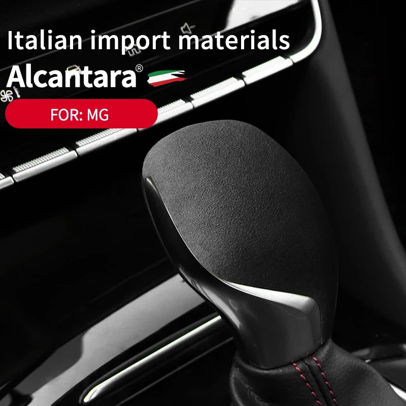 alcantara suede car gear lever shift protection cover for mg zs mg5 hs mg6 roewe i5 gt ev shift sleeve sticker car accessories alcantara suede car gear lever shift protection cover for mg zs mg5 hs mg6 roewe i5 gt ev shift sleeve sticker car accessories