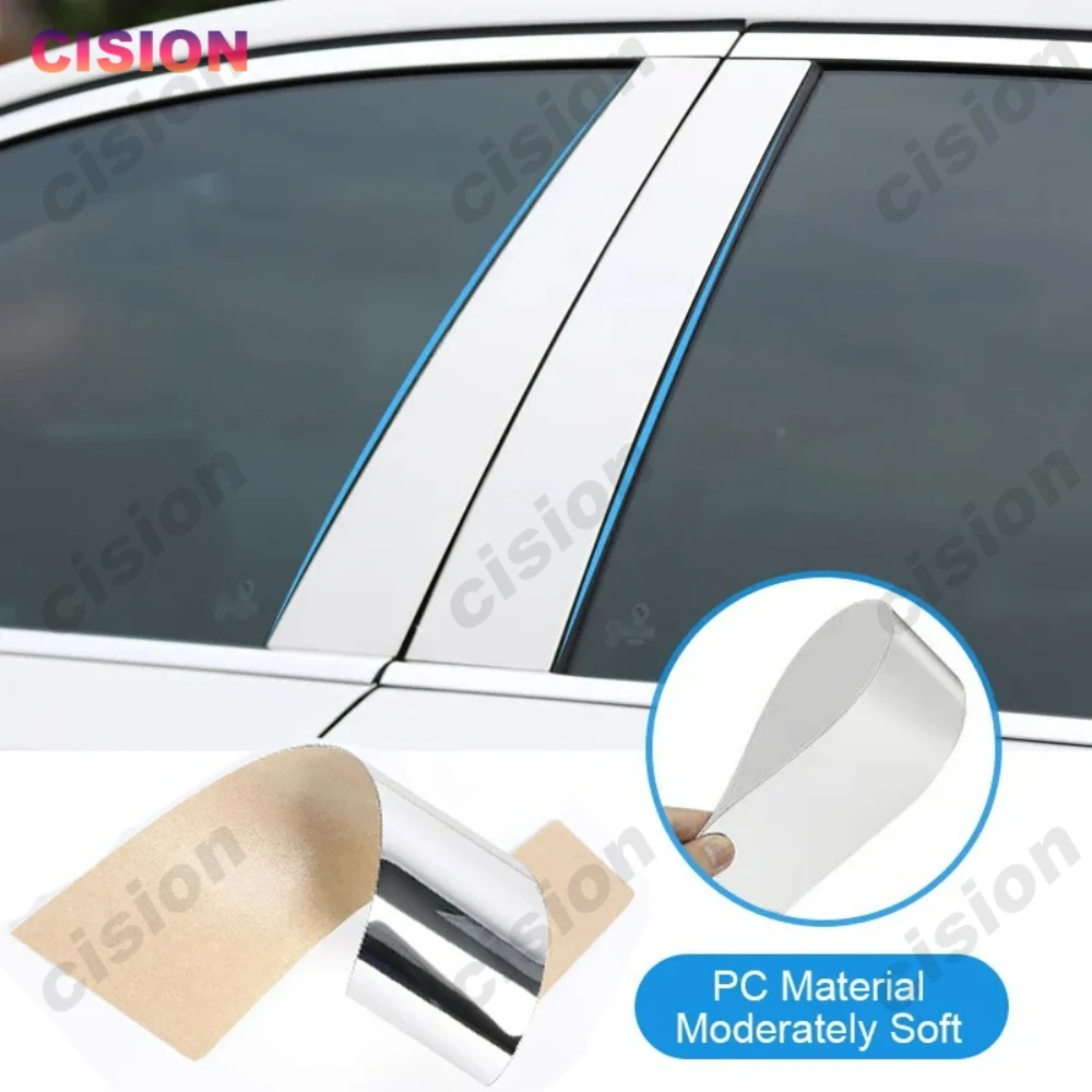 car door middle b c pillar post cover trim mirror effect styling for nissan altima l34 sr 2019 2025 window center column sticker car door middle b c pillar post cover trim mirror effect styling for nissan altima l34 sr 2019 2025 window center column sticker