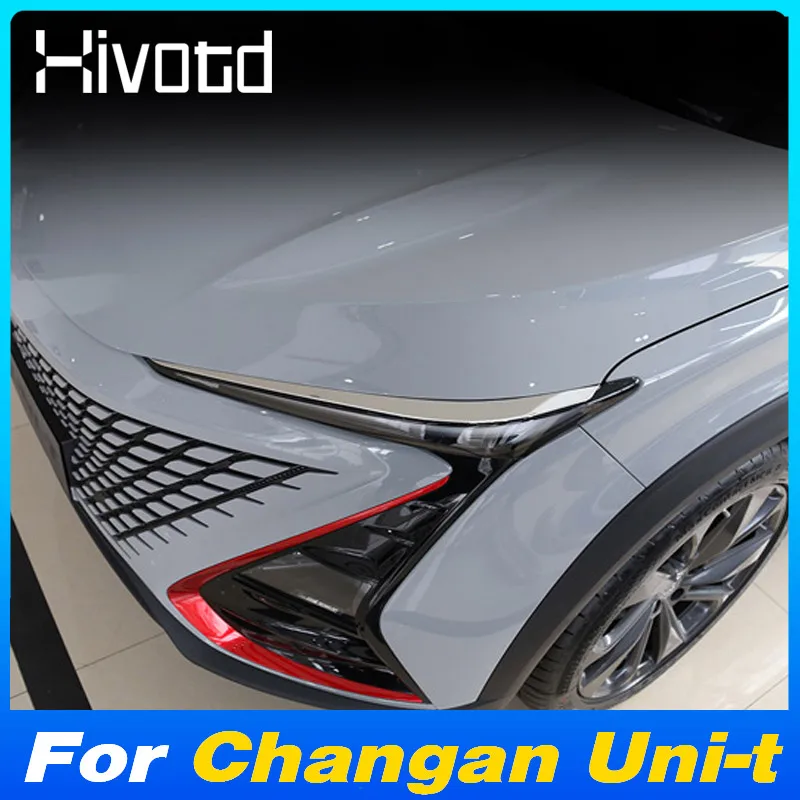 for changan uni t car headlight eyebrow stickers trim cover front head lamp decorative strips exterior product accessories 2024 for changan uni t car headlight eyebrow stickers trim cover front head lamp decorative strips exterior product accessories 2024