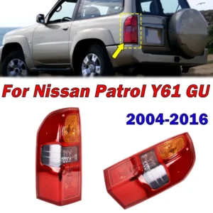26555 vd325 26550 vd325 for nissan patrol y61 gu 2004 2016 1 pcs left/right car rear tail light brake light signal lamp assembly