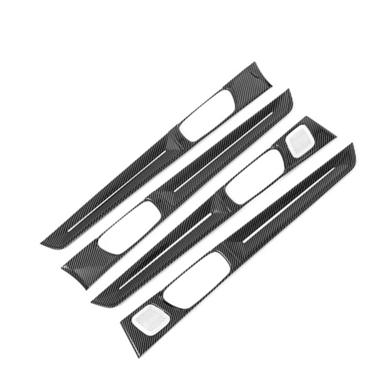 weizhida for honda civic 11th gen 2022 2025 abs carbon fiber car inner door panel cover trim interior car weizhida for honda civic 11th gen 2022 2025 abs carbon fiber car inner door panel cover trim interior car