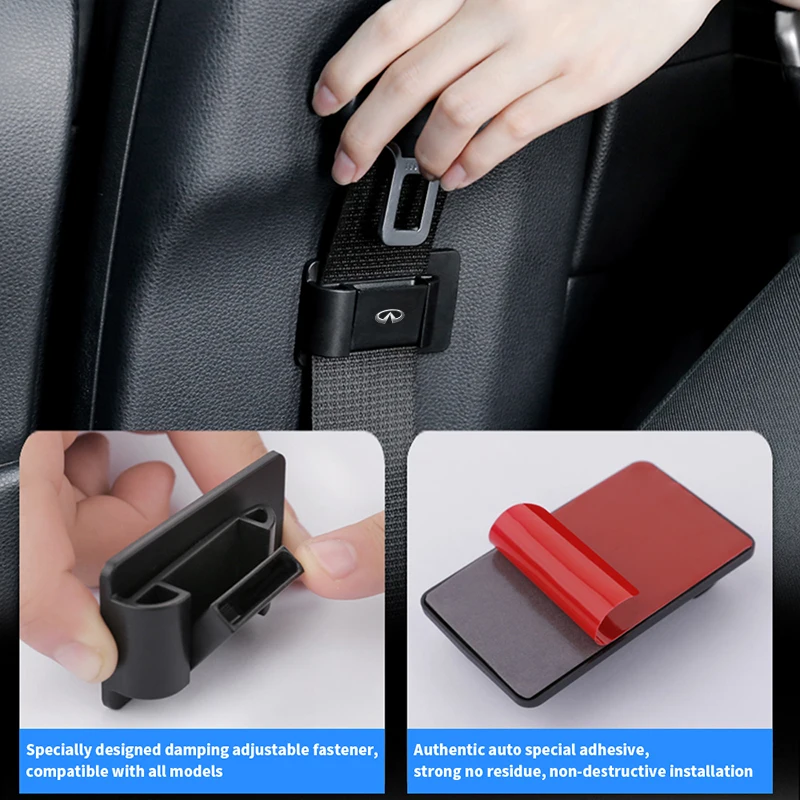 car seat belt stabilizer anchor clip anti shak for infiniti q50 g37 fx30 fx35 q60 qx50 m37 esq jx35 fx q50l qx80 ex car seat belt stabilizer anchor clip anti shak for infiniti q50 g37 fx30 fx35 q60 qx50 m37 esq jx35 fx q50l qx80 ex