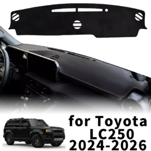 for toyota land cruiser prado lc250 2026 2024 lc 250 car leather dashmat sunshade dashmat dashboard cover pad protective carpet
