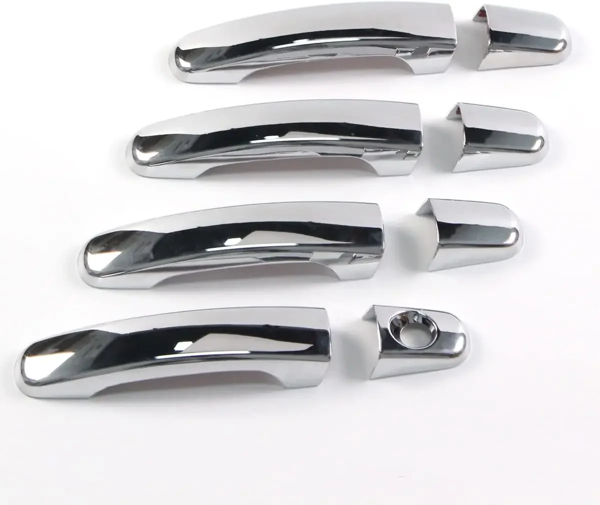 chrome door handle cover w/ driver keyholes for equinox hhr malibu traverse gmc acadia terrain saturn aura outlook chrome door handle cover w/ driver keyholes for equinox hhr malibu traverse gmc acadia terrain saturn aura outlook