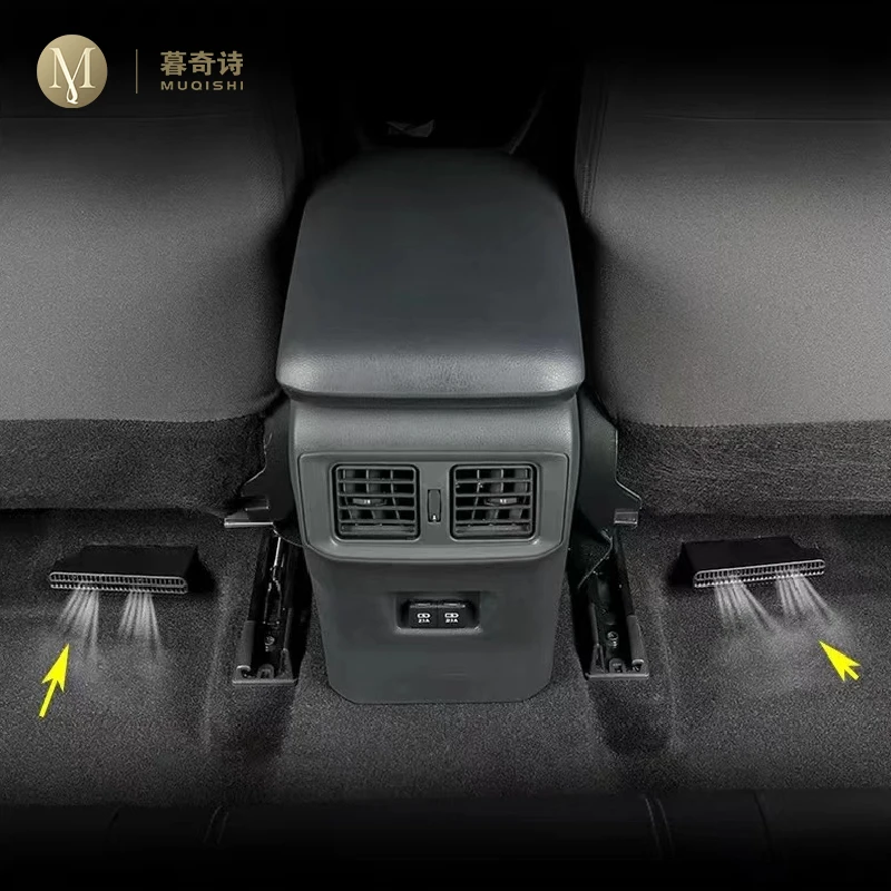 2 pcs car interior air conditioning vent protective cover vent cover rear seat anti dust for toyota camry 2018 2025 2 pcs car interior air conditioning vent protective cover vent cover rear seat anti dust for toyota camry 2018 2025