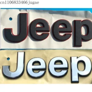 for jeep grand cherokee automoblie exterior accesories refit decoration abs car side emblem logo auto body badge decal