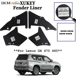 for lexus gx470 gx460 03 20 mud flaps splash guards mudflaps fender liners shield apron seal 53735 35150 53736 35150 53886 35020