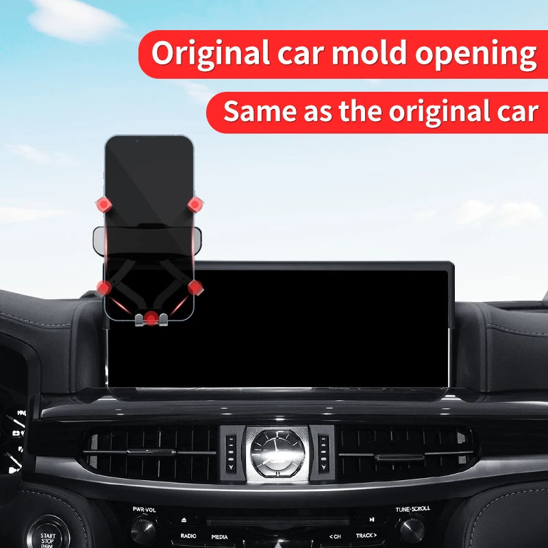 for lexus lx570 450d 2016 2022 2021 car dedicated phone holder lx 570 interior modification upgrade telephone base for lexus lx570 450d 2016 2022 2021 car dedicated phone holder lx 570 interior modification upgrade telephone base