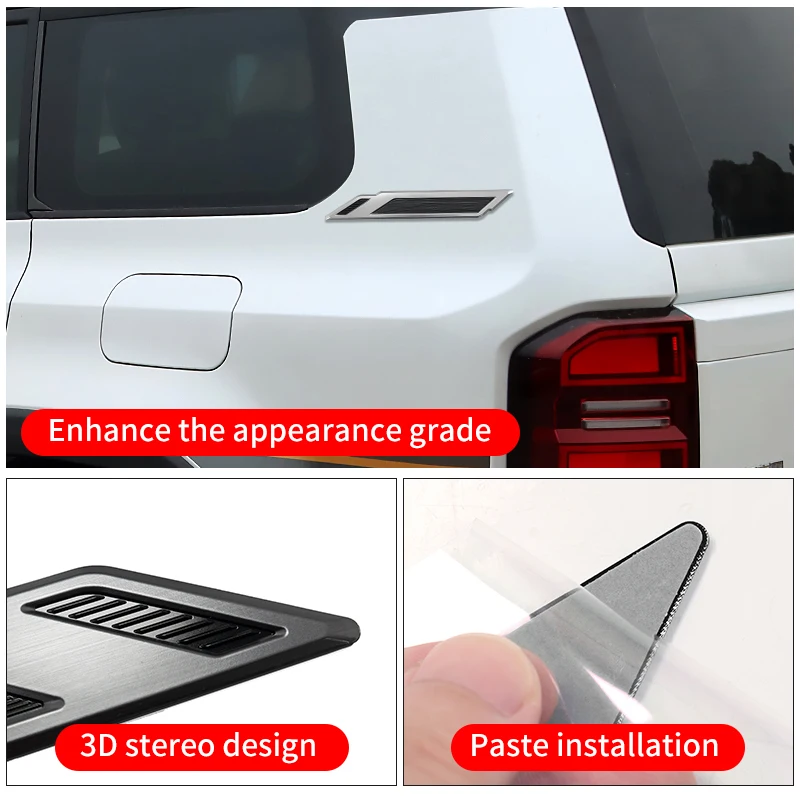 for toyota land cruiser 250 2024 2025 prado lc250 1958 first edition body logo decoration label,exterior upgraded for toyota land cruiser 250 2024 2025 prado lc250 1958 first edition body logo decoration label,exterior upgraded