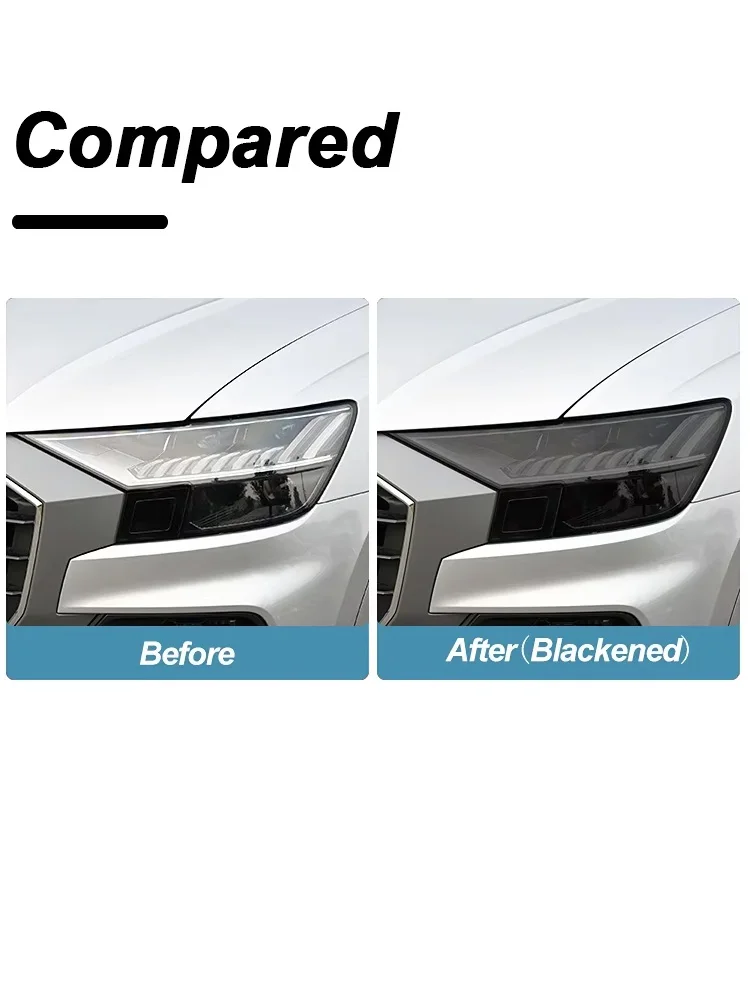 for honda civic accord 10th 2018 2019 2020 car headlight protective film headlamp restoration transparent black tpu sticker for honda civic accord 10th 2018 2019 2020 car headlight protective film headlamp restoration transparent black tpu sticker