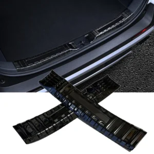 for toyota rav4 2020 2021 2022 2023 rav 4 car trim rear trunk protection door sill bumper panel cover accessories