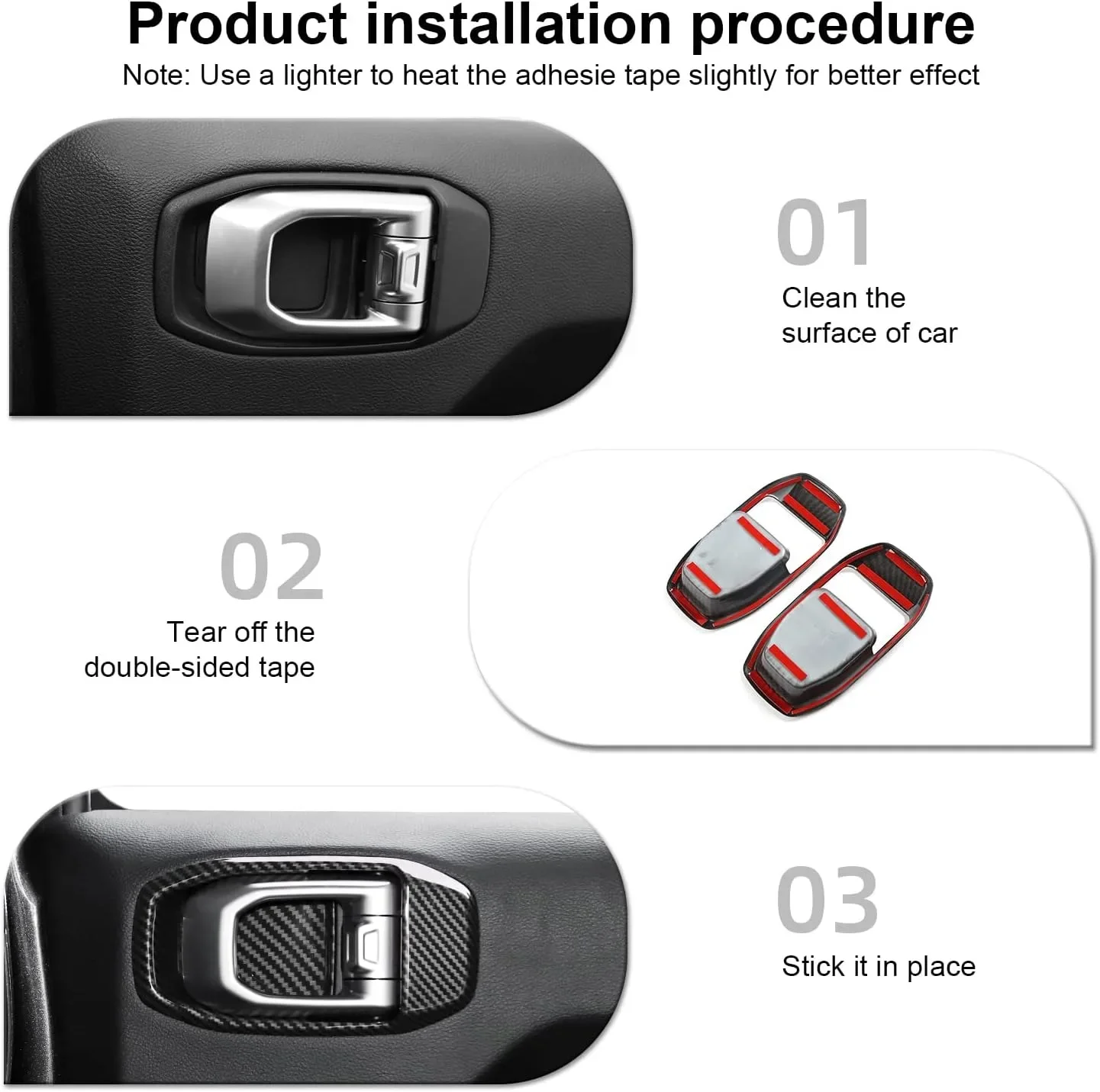 for jeep jl door handle bowl cover decor trim internal for 2018 2023 jeep wrangler jl 4 door carbon fiber for jeep jl door handle bowl cover decor trim internal for 2018 2023 jeep wrangler jl 4 door carbon fiber