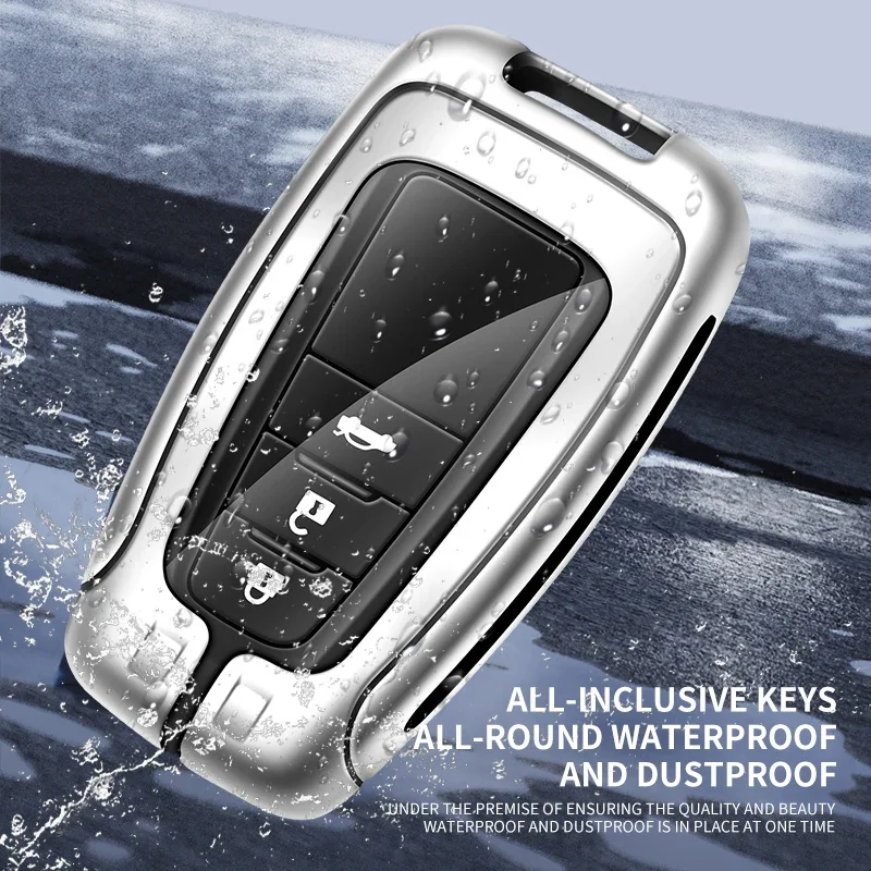 zinc alloy leather tpu car remote key bag for toyota highlander camry corolla rav4 prado 2018 2020 2021 2010. 22 zinc alloy leather tpu car remote key bag for toyota highlander camry corolla rav4 prado 2018 2020 2021 2010. 22