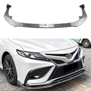 for toyota camry xv70 sports edition 2021 2023 front bumper spoiler lip lower body kit diffuser splitter tuning guard
