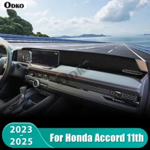 for honda accord 11th 2023 2024 2025 accord 11 car dashboard mat sun shade instrument desk non slip cover accessories