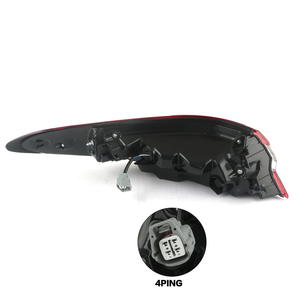 left/right side tail lamp for toyota camry hybrid 2018 2019 2020 rear tail light brake lamp with left/right side tail lamp for toyota camry hybrid 2018 2019 2020 rear tail light brake lamp with