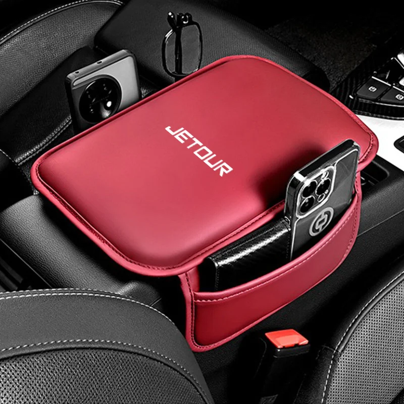 center console arm rest protector leather car armrest box pad storage pocket for chery jetour dashing x70 x90 plus traveler t2 center console arm rest protector leather car armrest box pad storage pocket for chery jetour dashing x70 x90 plus traveler t2
