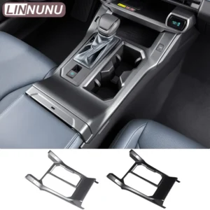 linnunu abs gear shift panel decor frame cover for toyota rav4 xa60 2026 center console styling trim car interior accessories