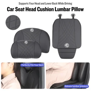 car seat headrest lumbar support neck pillow cushion backrest for morris garages mg 6 3 5 7 tf zr zs hs gs gt hector rx5 rx8 350