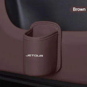 car water cup stand rear seat drink rack leather water cup for jetour x70 x90 x70s plus dashing x 1 x95 l6 i dm accessories
