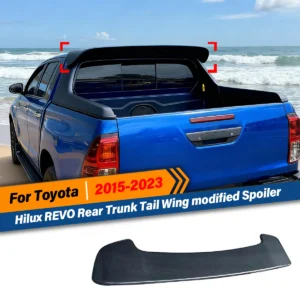 for toyota hilux revo 015 2016 2017 2018 2019 2020 2021 2022 2023 rear trunk tail wing modified spoiler decoration accessories