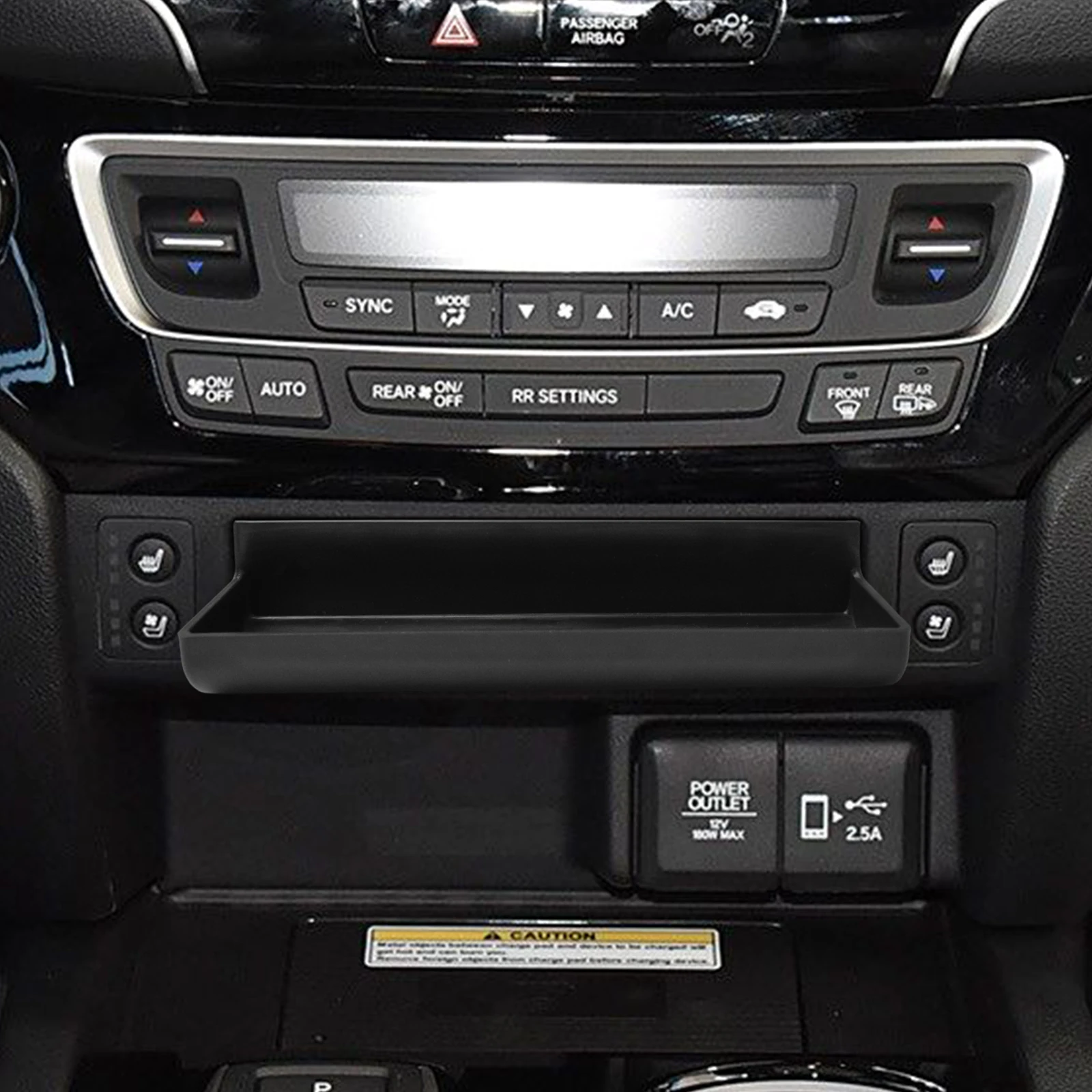 for honda pilot 2016 2022/ ridgeline 2017 2024/ passport 2019 2024 center console drawer storage box tray car abs for honda pilot 2016 2022/ ridgeline 2017 2024/ passport 2019 2024 center console drawer storage box tray car abs