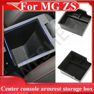for mg zs armrest box central storage box central control storage box car central modified interior storage tidying accessories