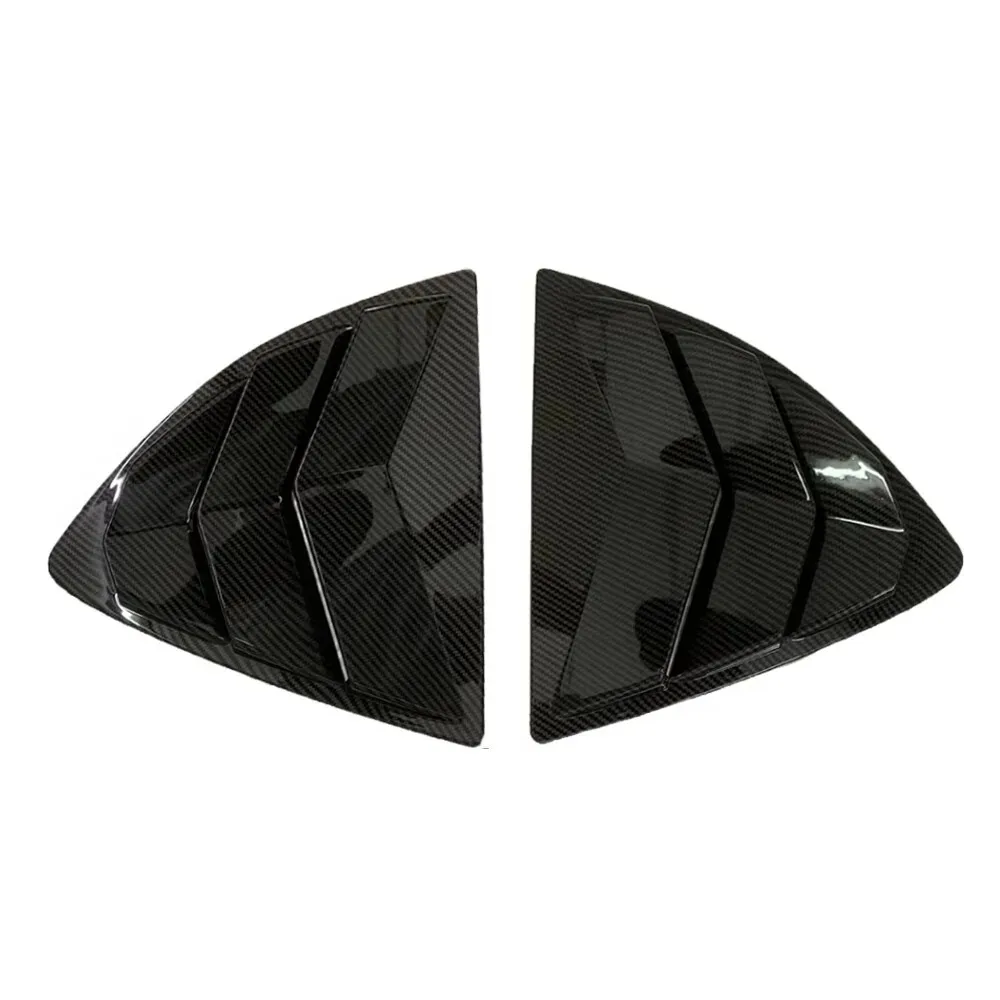 for honda city 2020 2021 2022 2023 2024 pair car rear louver window side shutter cover trim sticker vent scoop abs for honda city 2020 2021 2022 2023 2024 pair car rear louver window side shutter cover trim sticker vent scoop abs