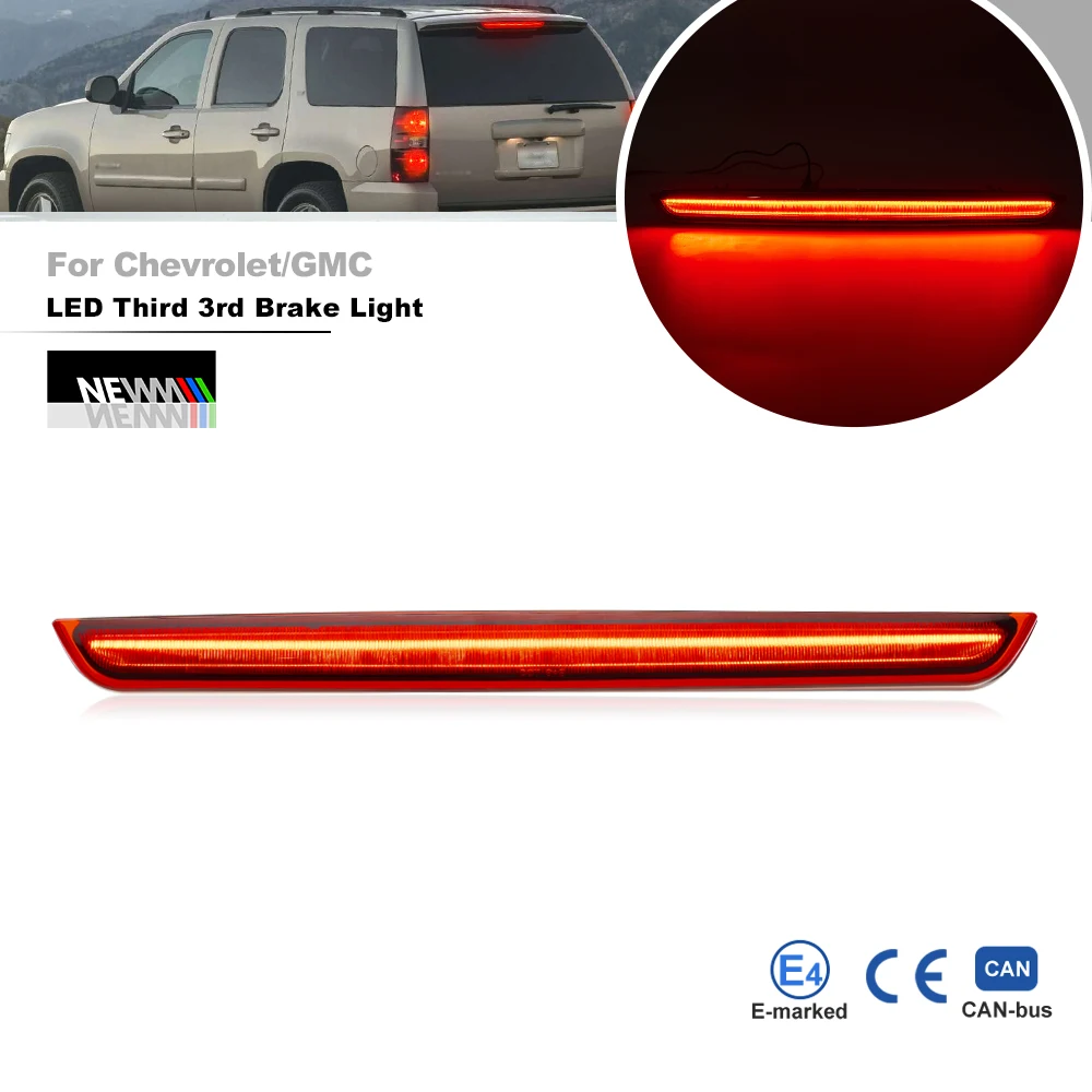 gmt900 third brake light replacement for 2007 2014 chevrolet tahoe/gmc yukon suburban/yukon xl 1500 2500 led 3rd stop lamp chmsl gmt900 third brake light replacement for 2007 2014 chevrolet tahoe/gmc yukon suburban/yukon xl 1500 2500 led 3rd stop lamp chmsl