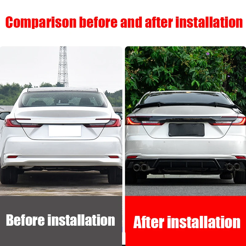 for toyota camry xv70 xv80 2018 2019 2020 2021 2022 2023 2024 2025 mc sport rear spoiler abs material exterior modification part for toyota camry xv70 xv80 2018 2019 2020 2021 2022 2023 2024 2025 mc sport rear spoiler abs material exterior modification part