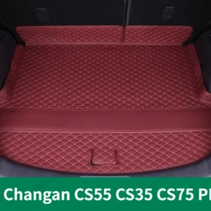 for changan cs55 cs35 cs75 plus 2025 custom car trunk mats leather waterproof cargo liner auto accessories interior decoration
