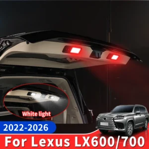 for toyota lexus lx600 2022 2026 lx700h car trunk warning light durable provides safety warning easy installation upgrade parts
