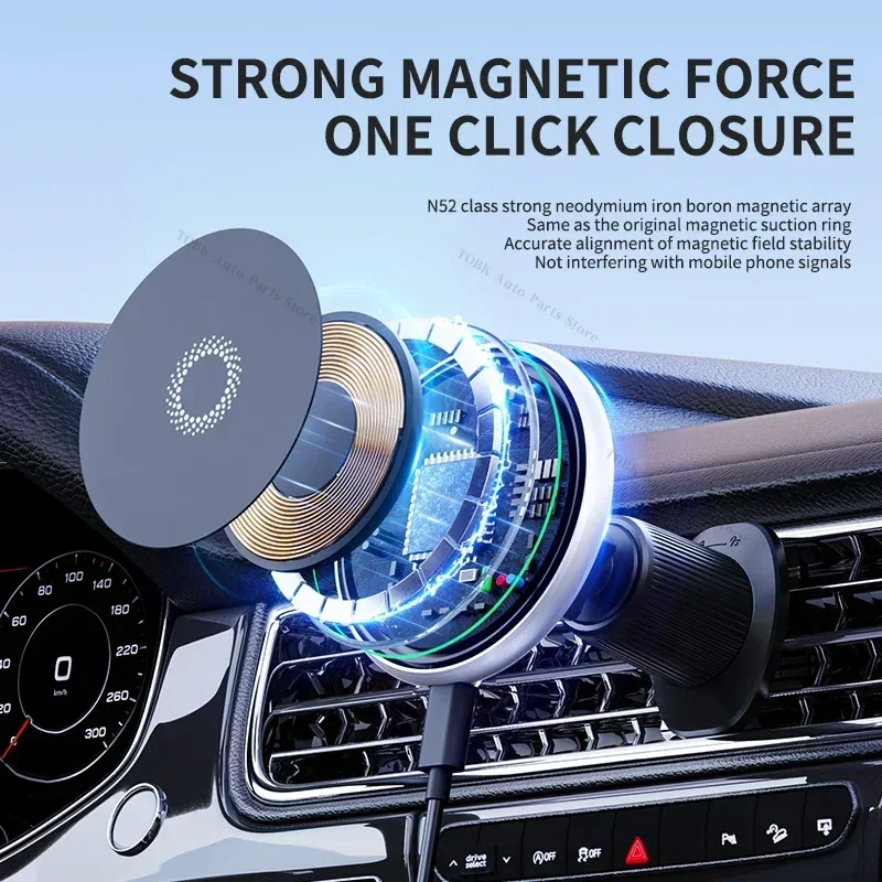 magnetic car phone holder for toyota land cruiser prado 150 2018 2023 wireless charging special fixed bracket base magsafe mount magnetic car phone holder for toyota land cruiser prado 150 2018 2023 wireless charging special fixed bracket base magsafe mount