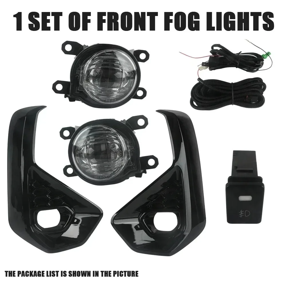front bumper fog lamp upgrade kit for toyota hilux revo zedition 2023 2024 version additional foglight set switch + wiring front bumper fog lamp upgrade kit for toyota hilux revo zedition 2023 2024 version additional foglight set switch + wiring